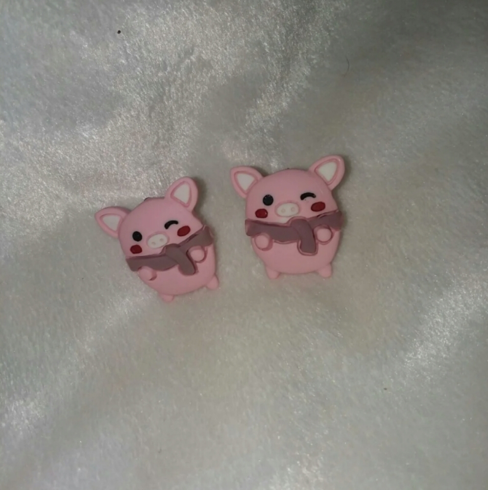 Piggy earrings
